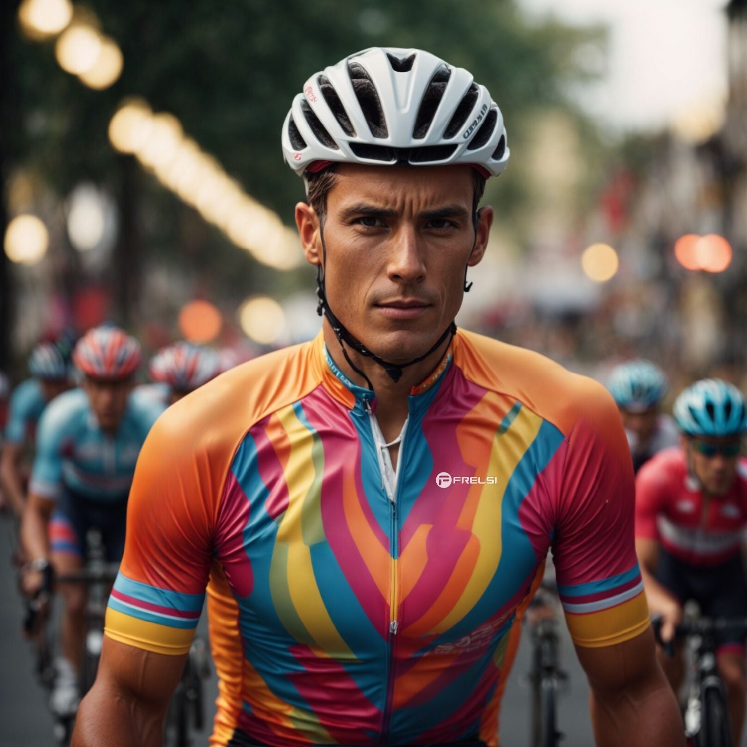 Harmony Hues Cycling Jersey by Cycling Frelsi