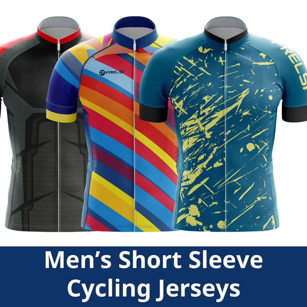 Men's Short Sleeve Cycling Jerseys | Men's Cycling Shirts – Cycling Frelsi