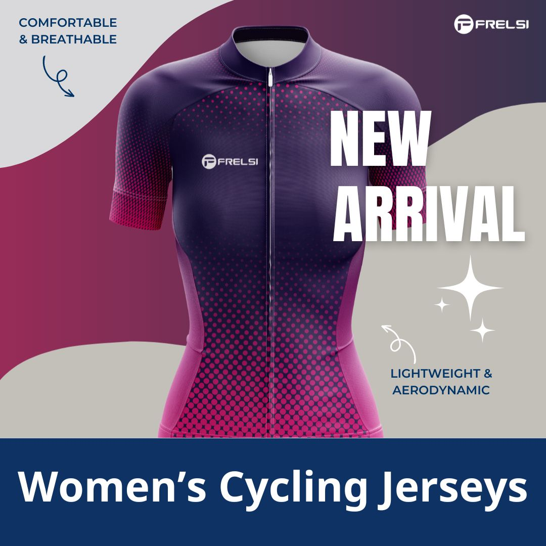 New Arrivals - Women's Cycling Jerseys Featuring Purple Dot Ride Cycling Jersey Design