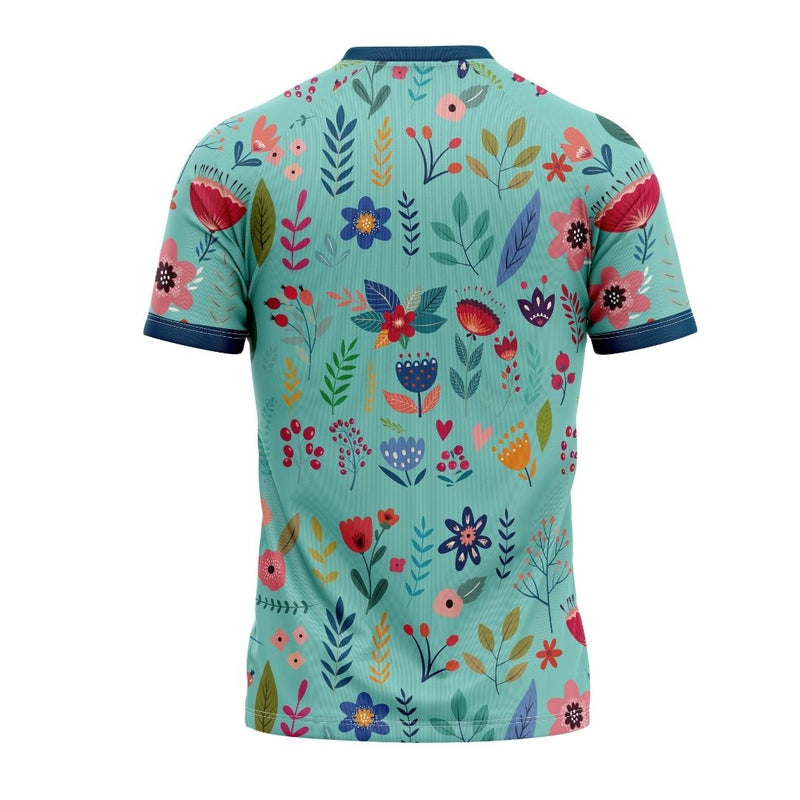 Express your love for nature with the Blooming Garden short sleeve MTB jersey, designed for women.