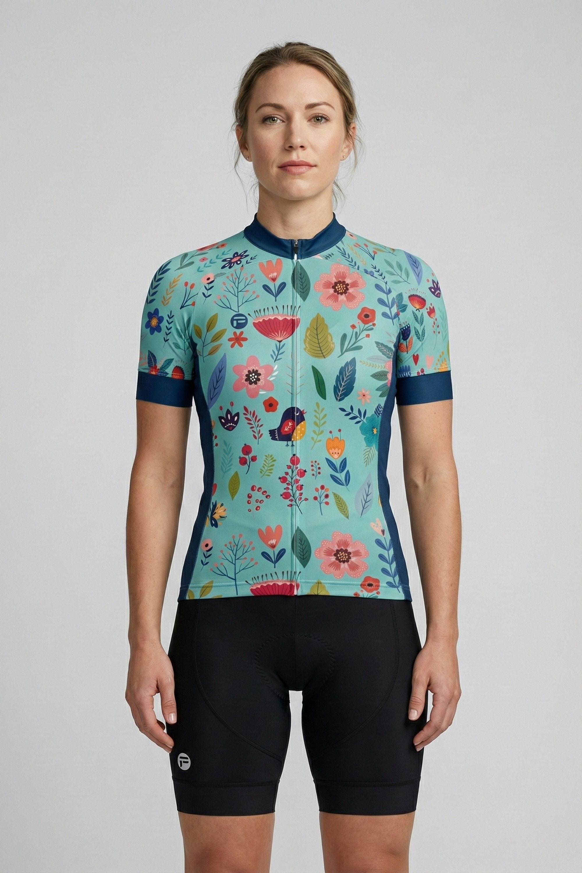 Blooming Garden | Women's Short Sleeve Cycling Jersey