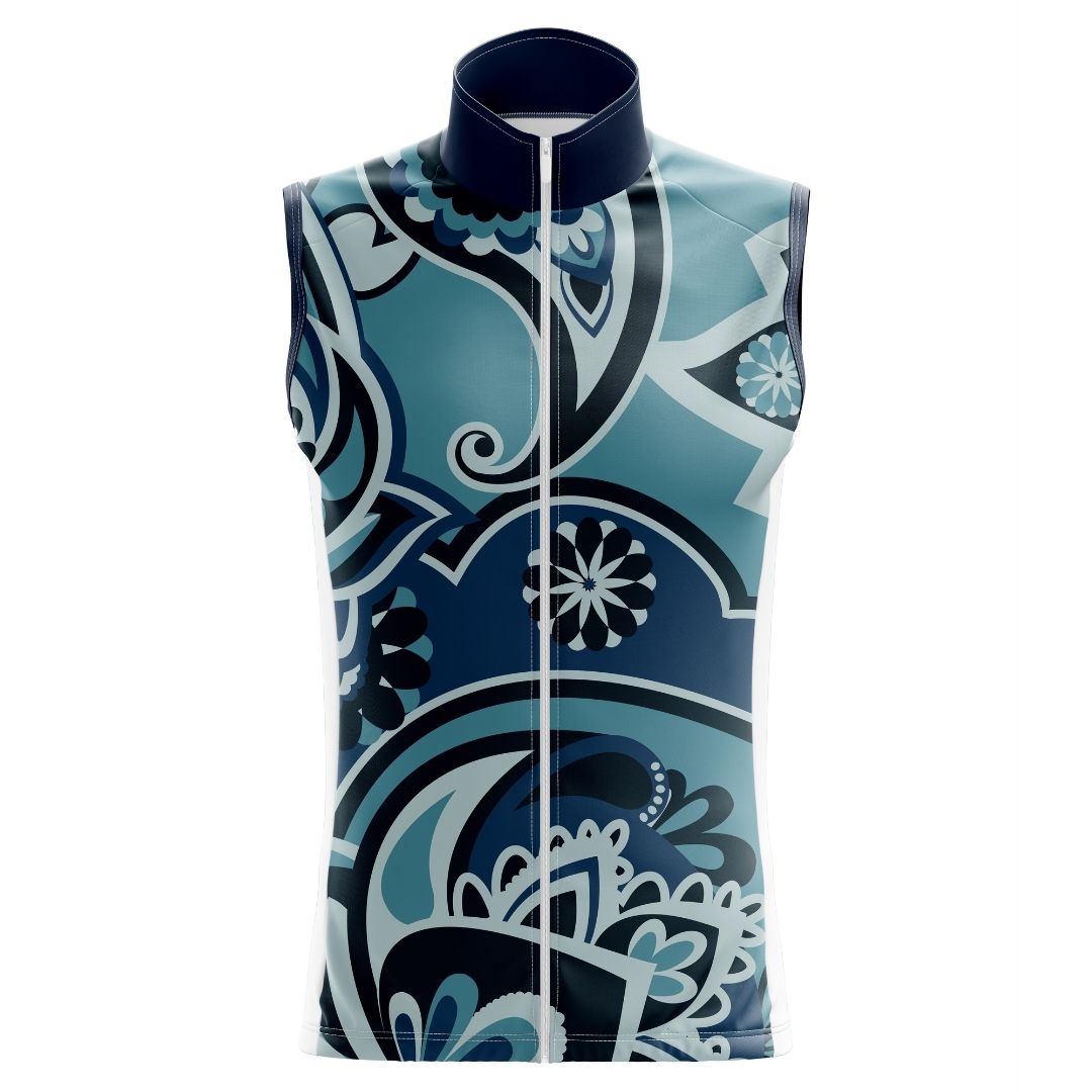 Blue Oasis | Sleeveless Cycling Jersey