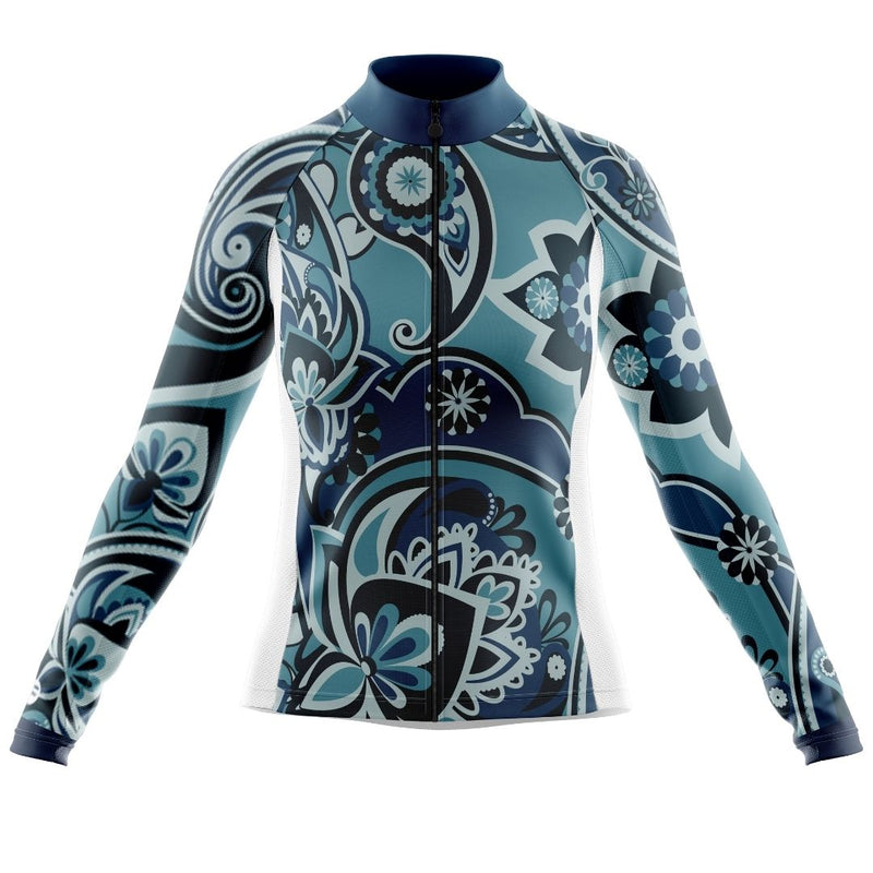 Blue Oasis | Women's Long Sleeve Cycling Jersey