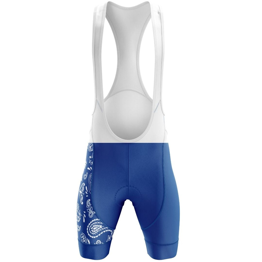 Blue Serenity Women's Cycling Kit featuring a stylish blue and white cycling jersey and matching bibs, designed for comfort, breathability, and aerodynamics