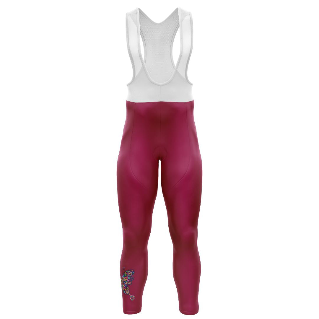 Butterfly Flutter | Women's Long bib tights