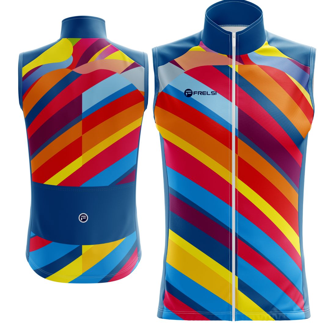 Color Carnival Unisex Sleeveless Cycling Jersey