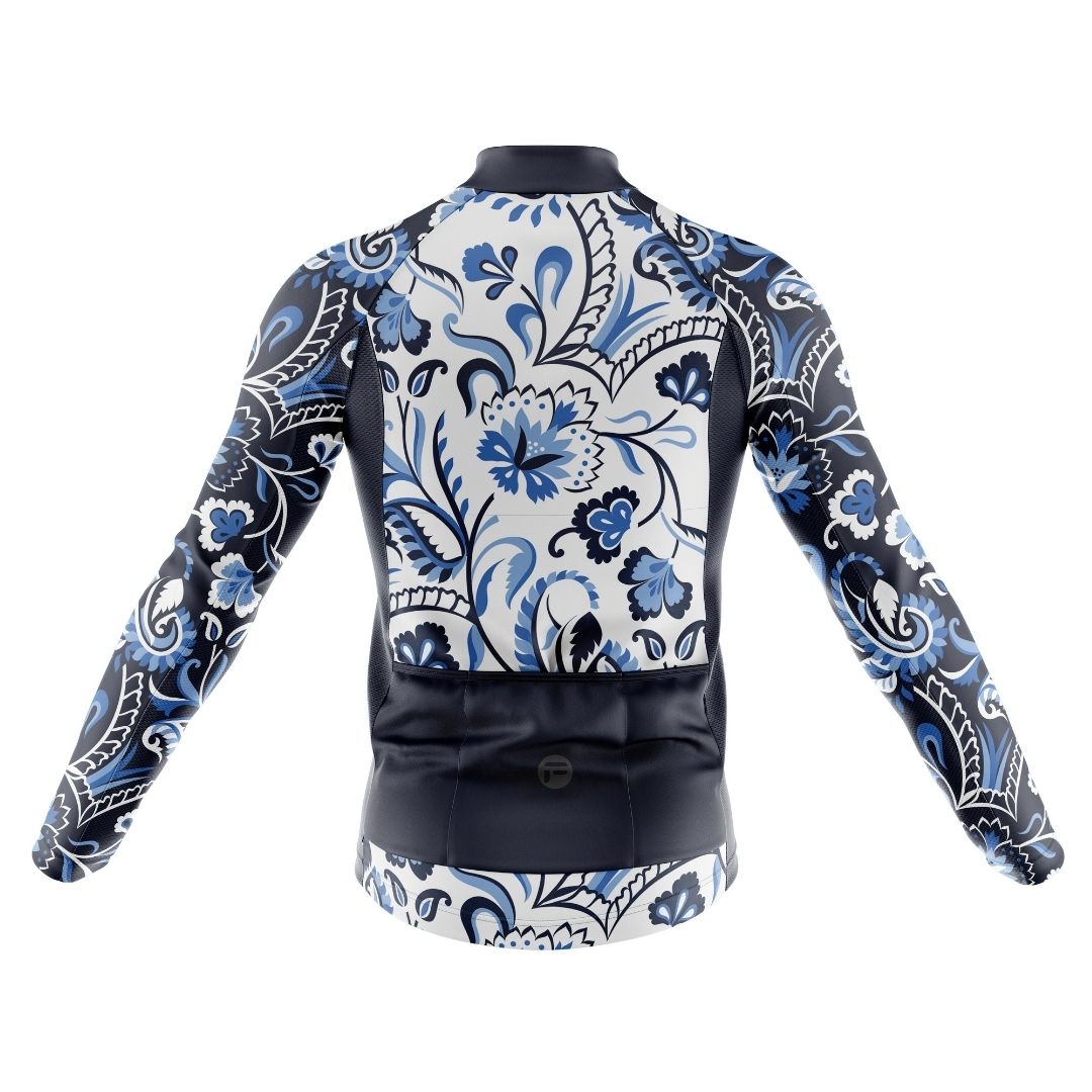 Daydream Dance | Men's Long Sleeve Cycling Jersey Back