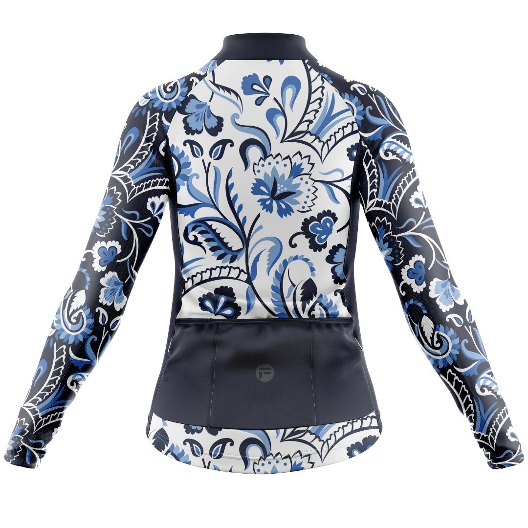 Daydream Dance | Women's Long Sleeve Cycling Jersey Back