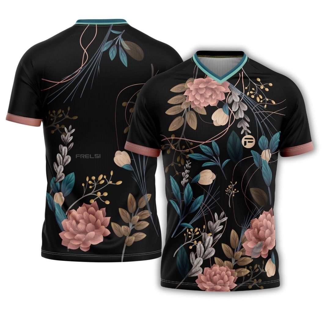 Level up your off-road rides with the Exotic Spring MTB jersey. Performance fabric, short sleeves, and a bold tropical design built for conquering the trails.