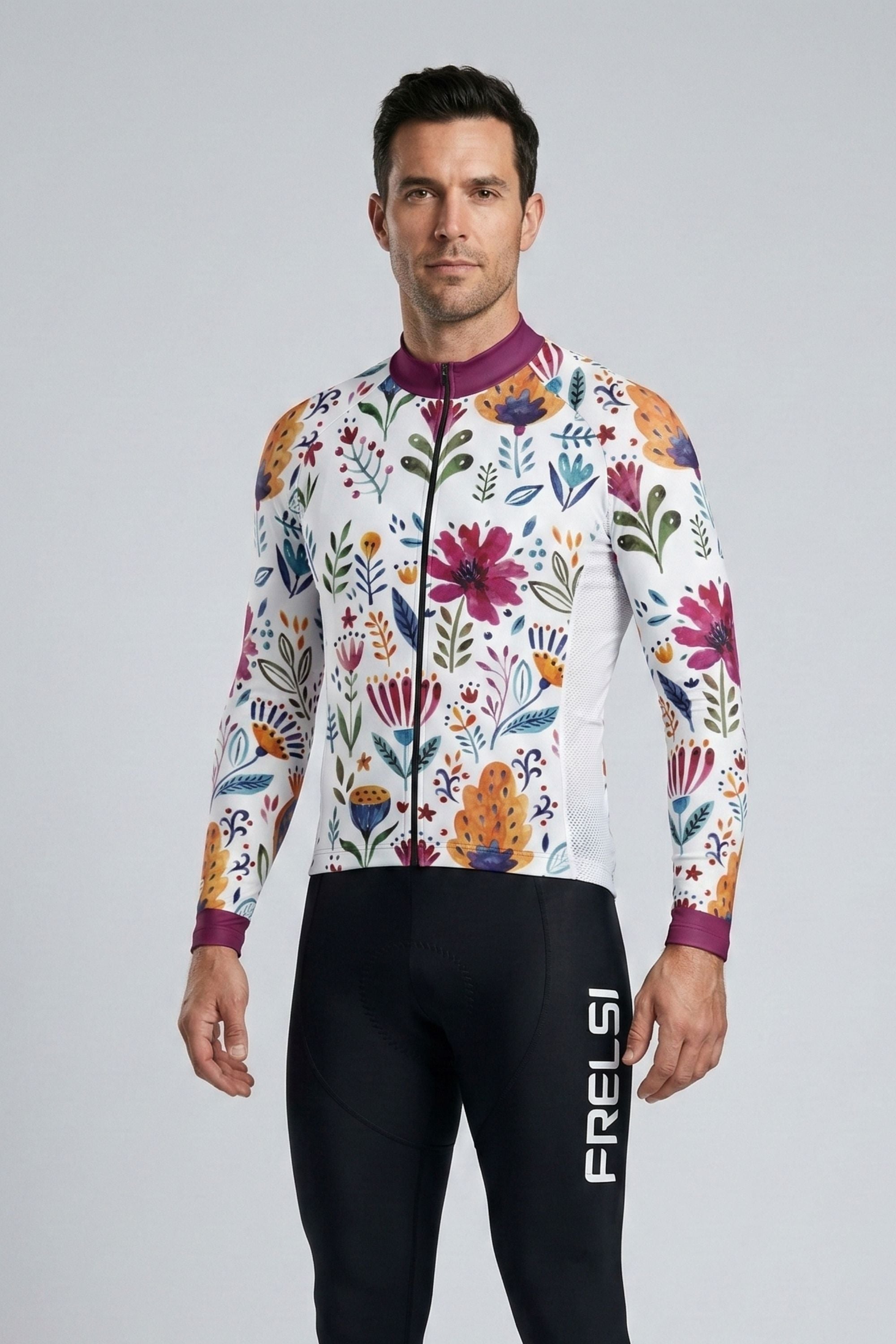Garden Art | Men's Long Sleeve Cycling Jersey