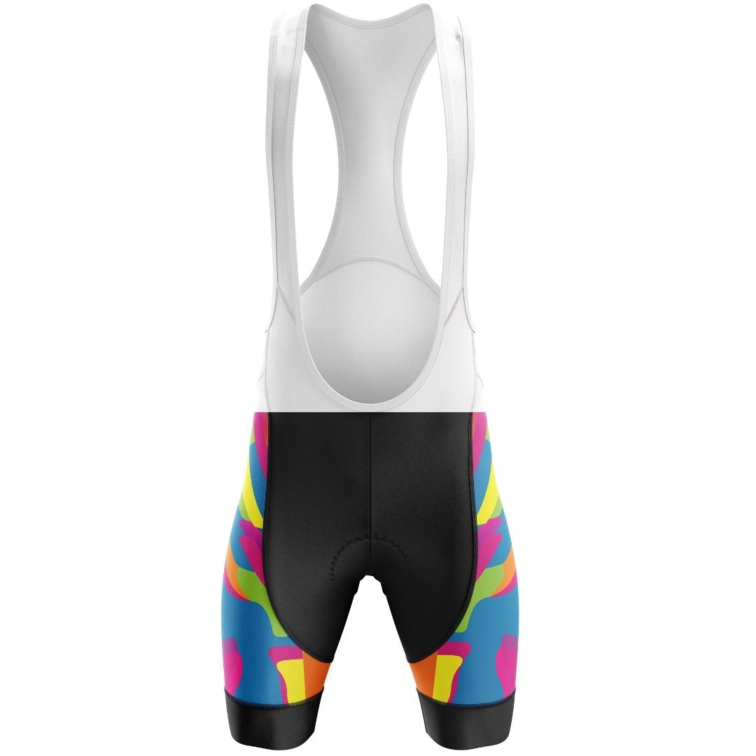 Harmony Hues | Men's Cycling Bib Shorts Front Image