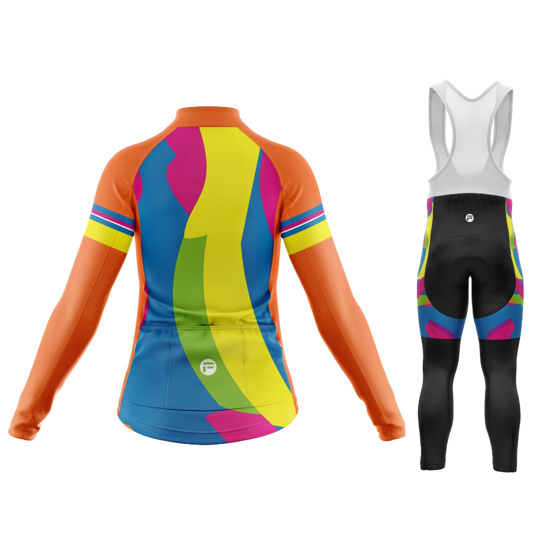 Harmony Hues | Women's Long Sleeve Cycling Set
