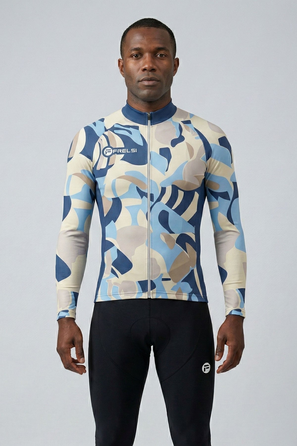 Maillot de ciclismo de manga larga para hombre Frelsi Mirage