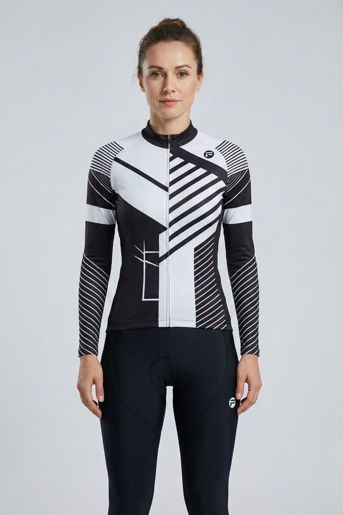 Infinite Motion | Maillot de ciclismo de manga larga para mujer