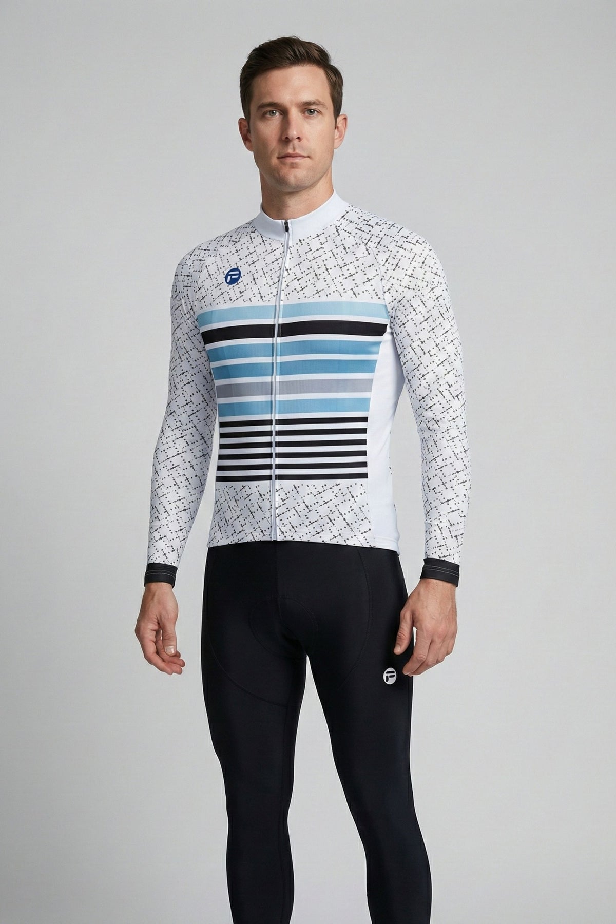 Neo Stripes | Maillot de ciclismo de manga larga para hombre
