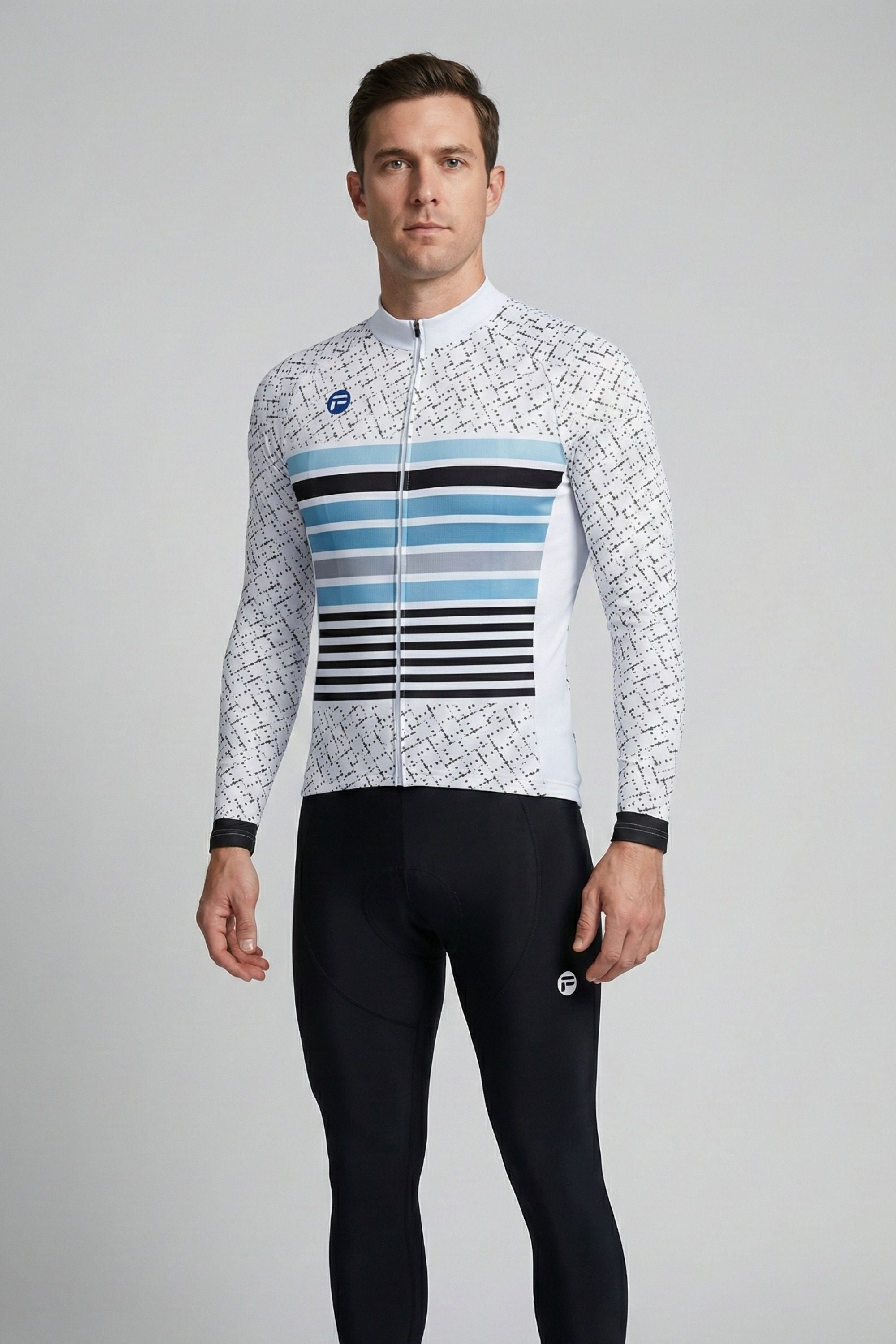 Neo Stripes | Men's Long Sleeve Cycling Jersey