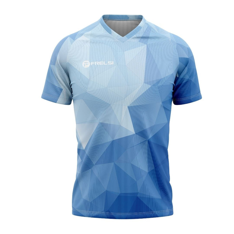 Embrace the feeling of the open sea with the Ocean Blue short-sleeve MTB jersey.