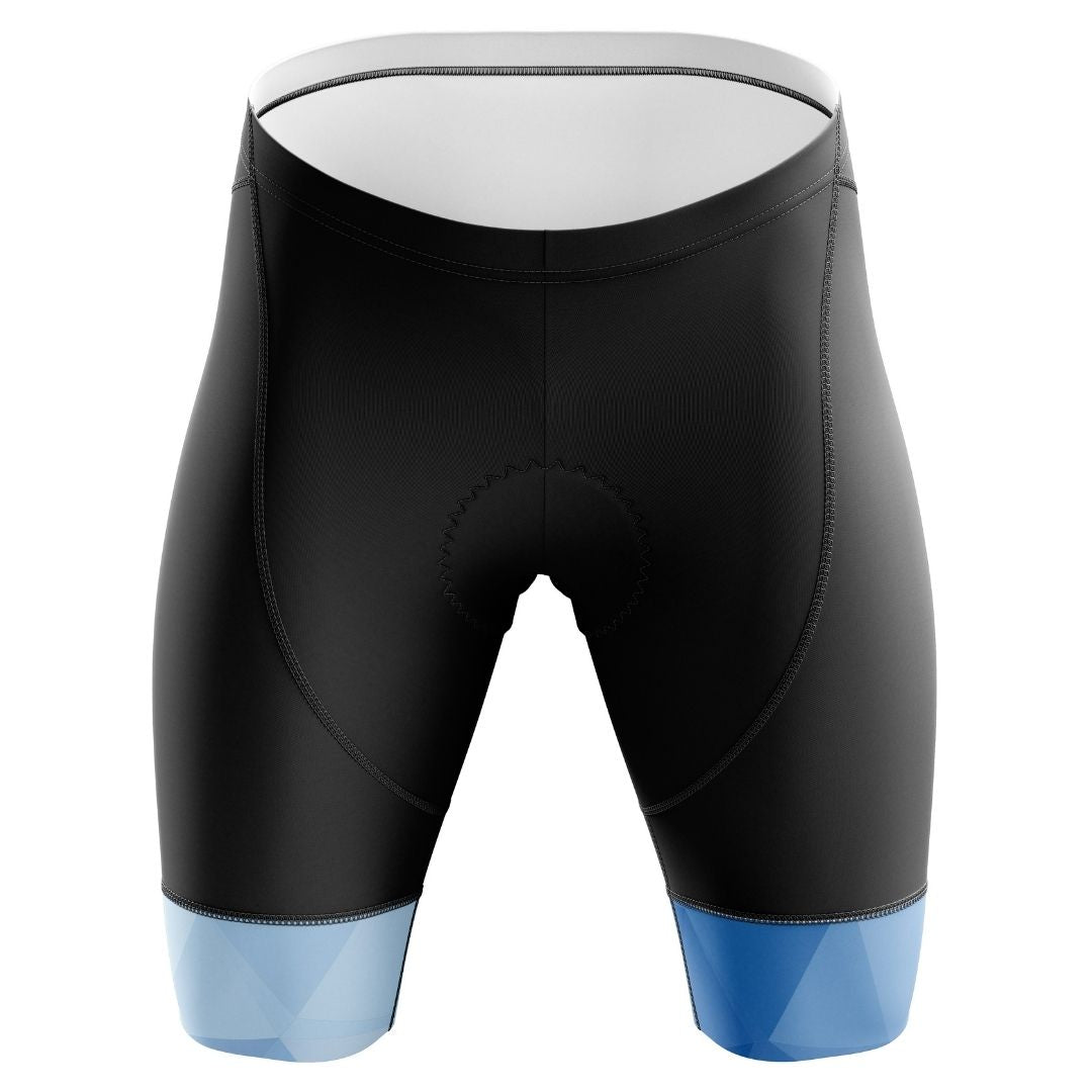 Ocean Blue | Men's Cycling Shorts Front Image