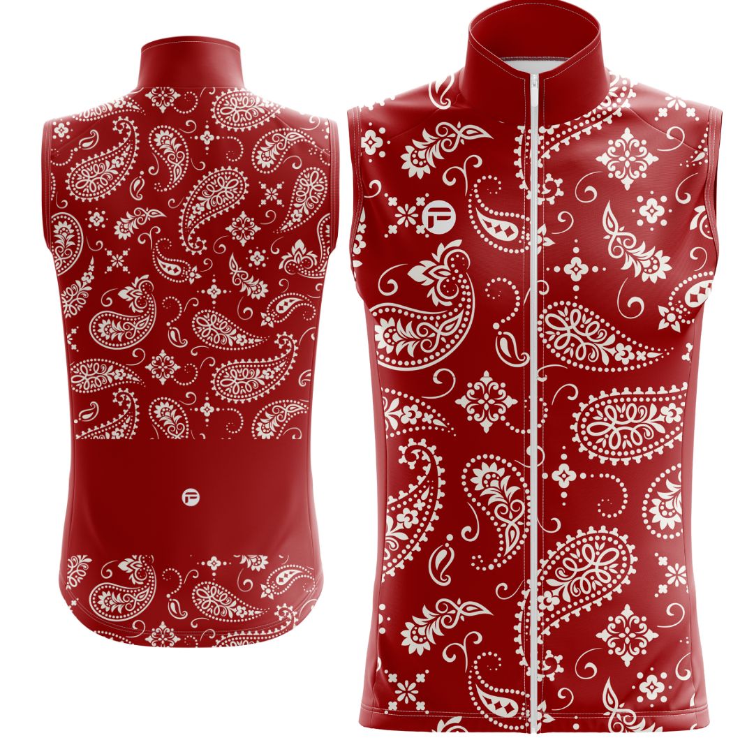 Paisley Passion Ride | Sleeveless Cycling Jersey