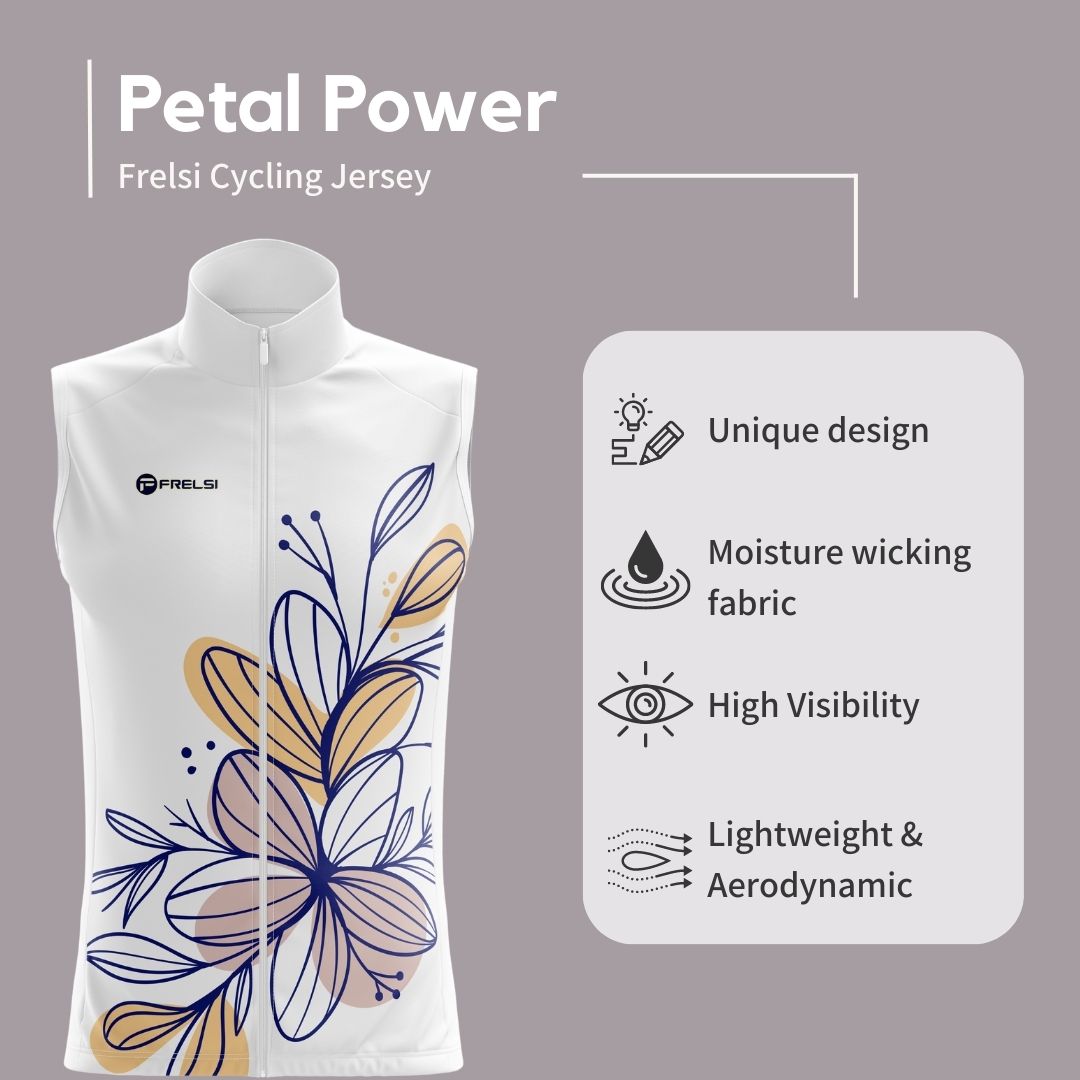 Petal Power | Sleeveless Cycling Jersey