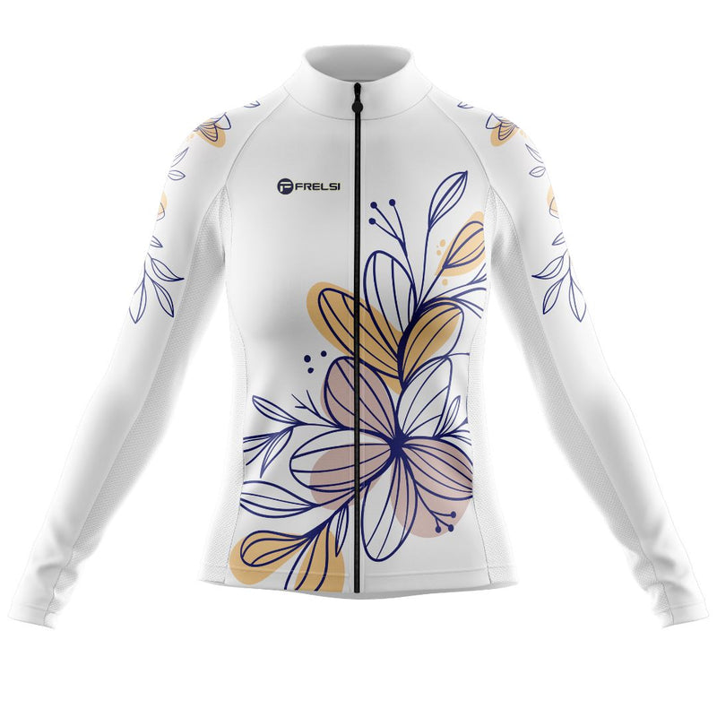 Petal Power | Women's Long Sleeve Cycling Jersey