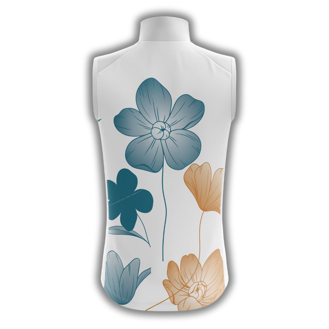 The Beauty of Livermere | Sleeveless Cycling Jersey Back Image