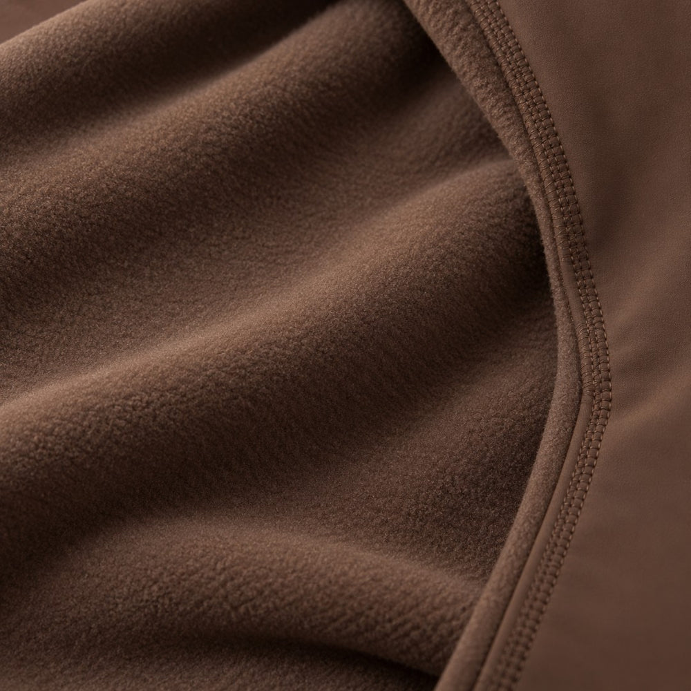 Brushed fleece lining inside the Pro Team Thermal Fleece Bib Tights, by Cycling Frelsi
