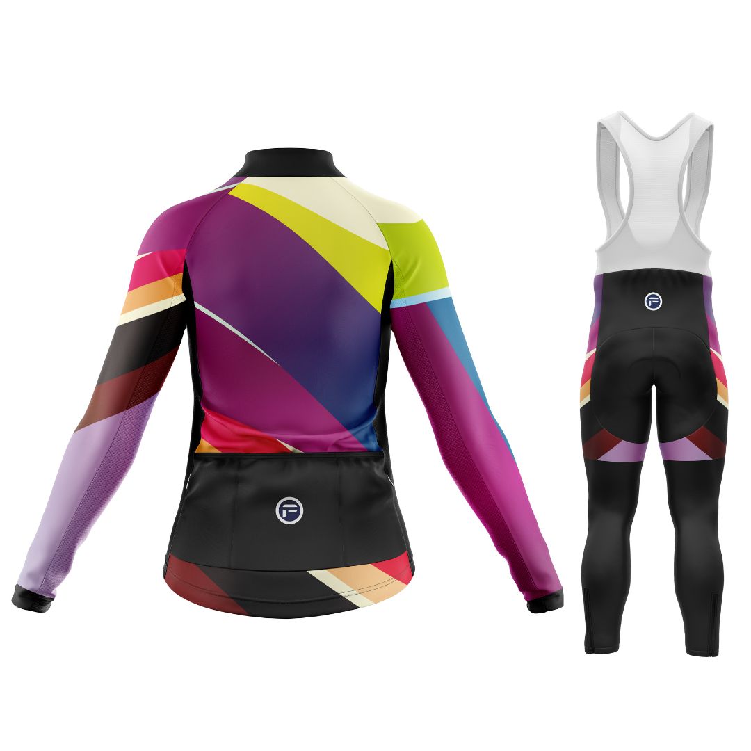 Thunderbolt Racer | Women's Long Sleeve Cycling Set