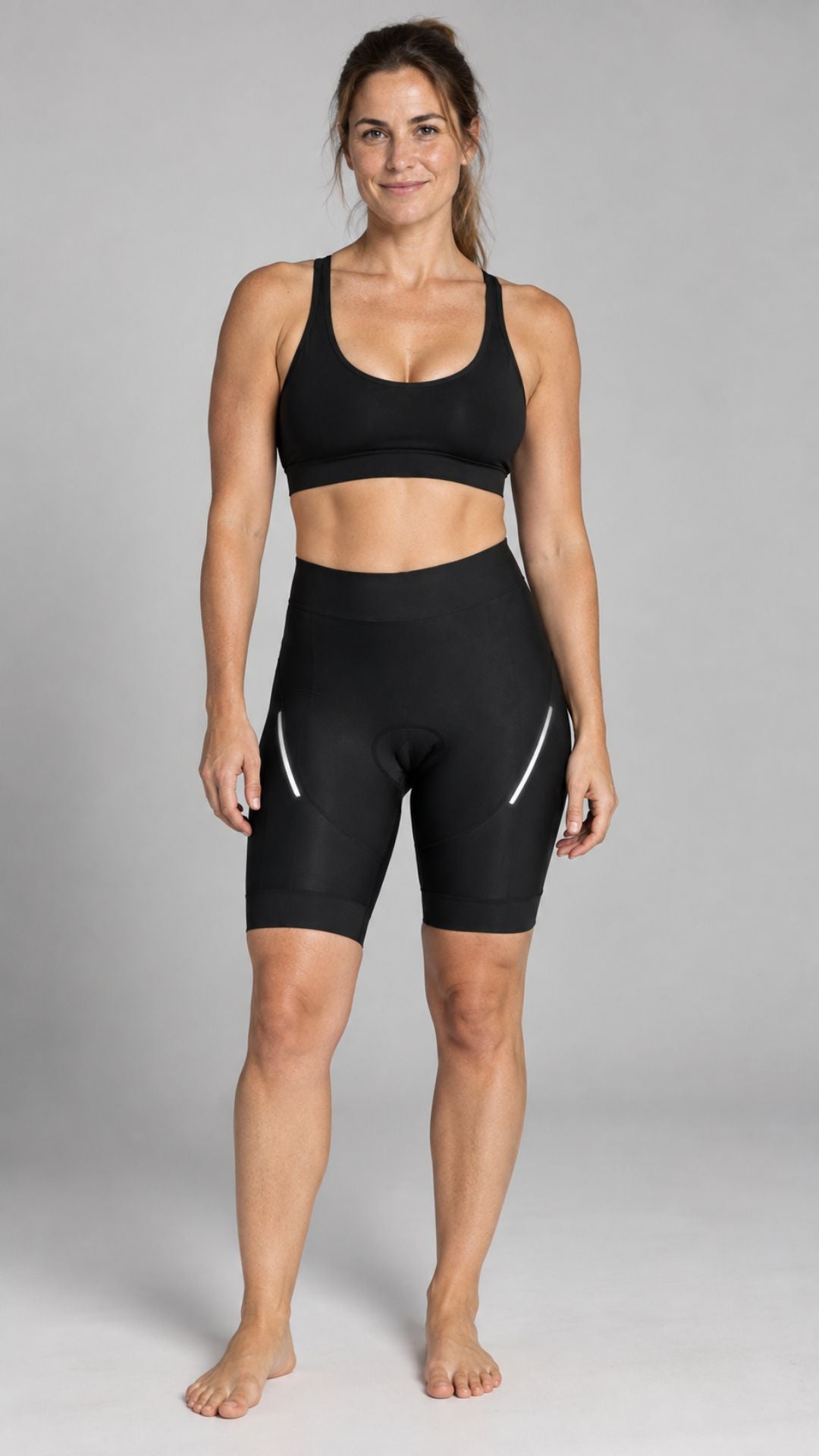 Women's Black Cycling Shorts