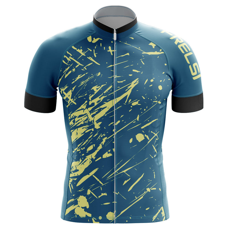 Yellow Splatters | Frelsi Cycling Jersey