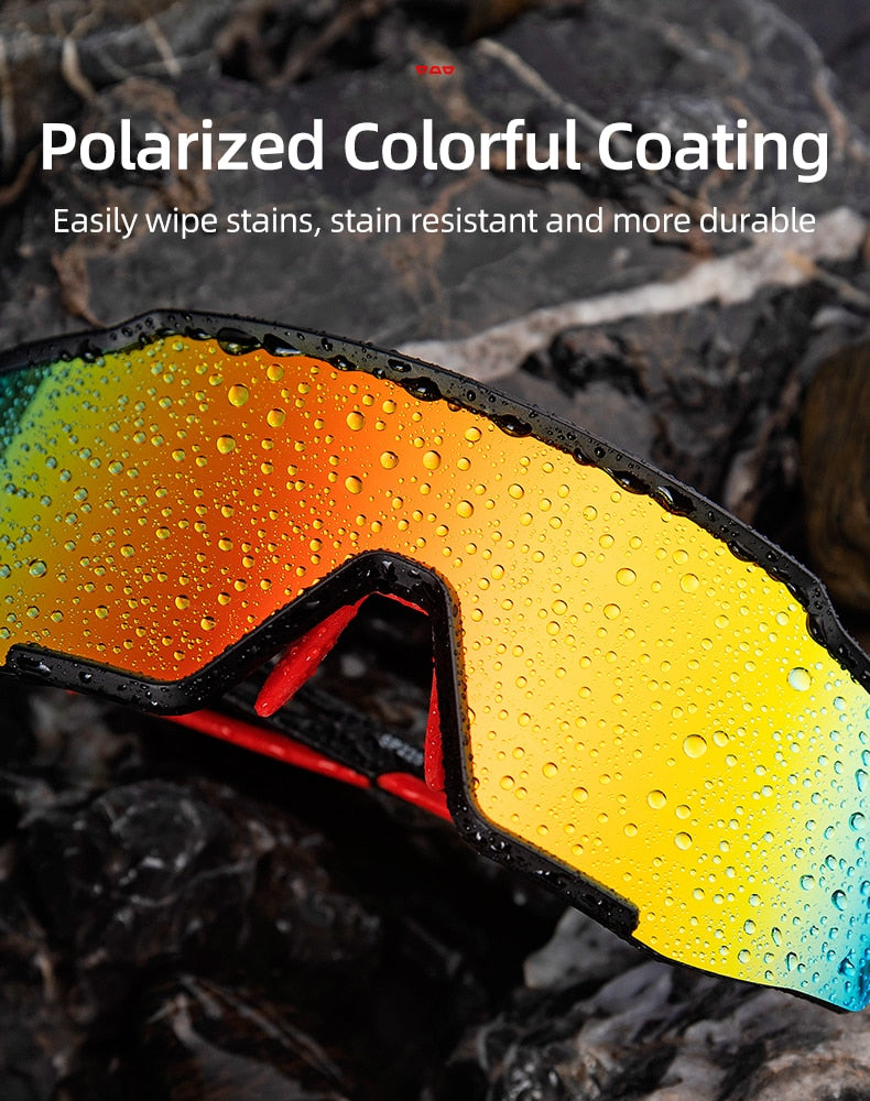Full Frame Polarized Lenses Cycling Sunglasses
