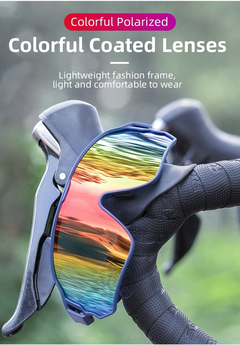 Full Frame Polarized Lenses Cycling Sunglasses