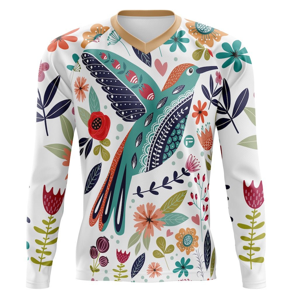 MTB Happy Bird | Frelsi Women's Long MTB Jersey