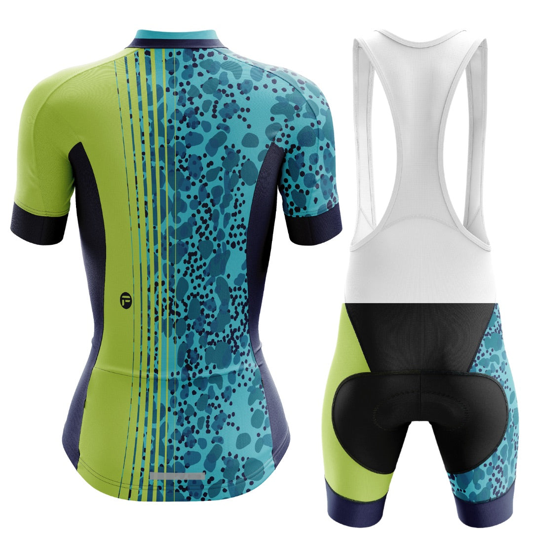 Photon Energy | Frelsi Short Sleeve Cycling Set Bibs Back