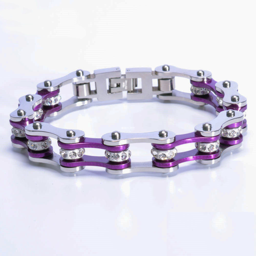 Purple Cycling Bracelet