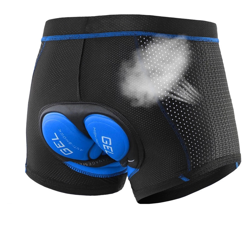 Shockproof Cycling Underwear Blue