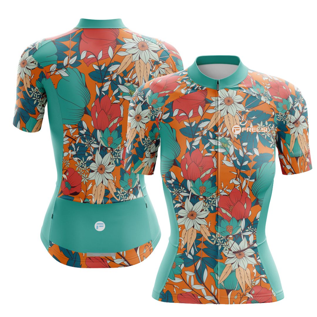 Tropical Fusion | Frelsi Short Sleeve Cycling Jersey