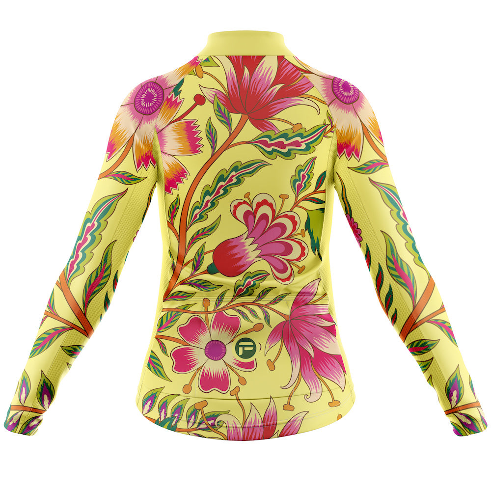 Wildflower Ride | Frelsi Long Sleeve Cycling Jersey