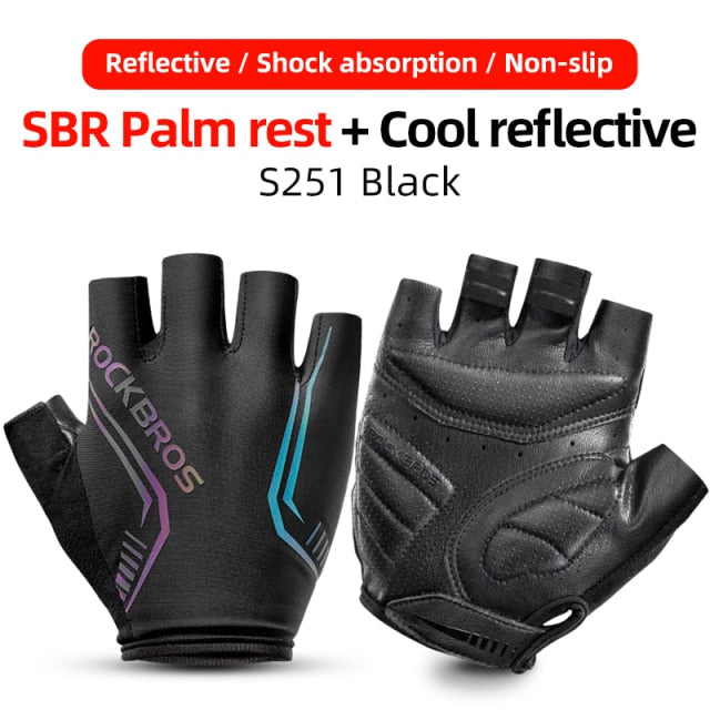 High Reflective Fingerless Gloves