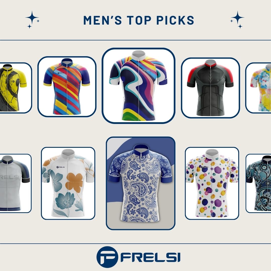 Cycling Jerseys Featuring Frelsi Cycling Top Picks
