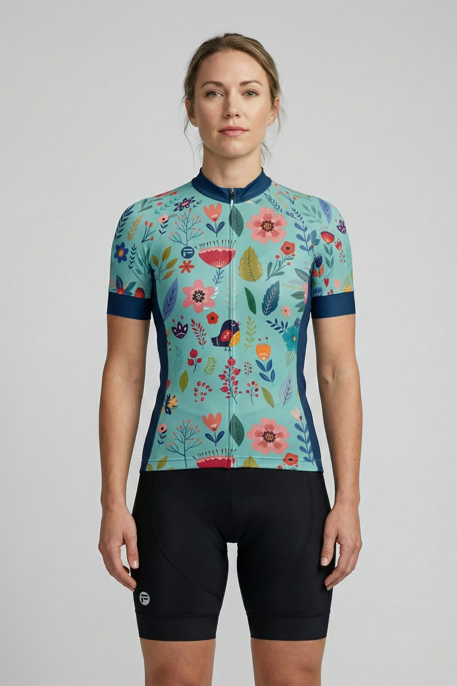 Blooming Garden | Women's Short Sleeve Cycling Jersey