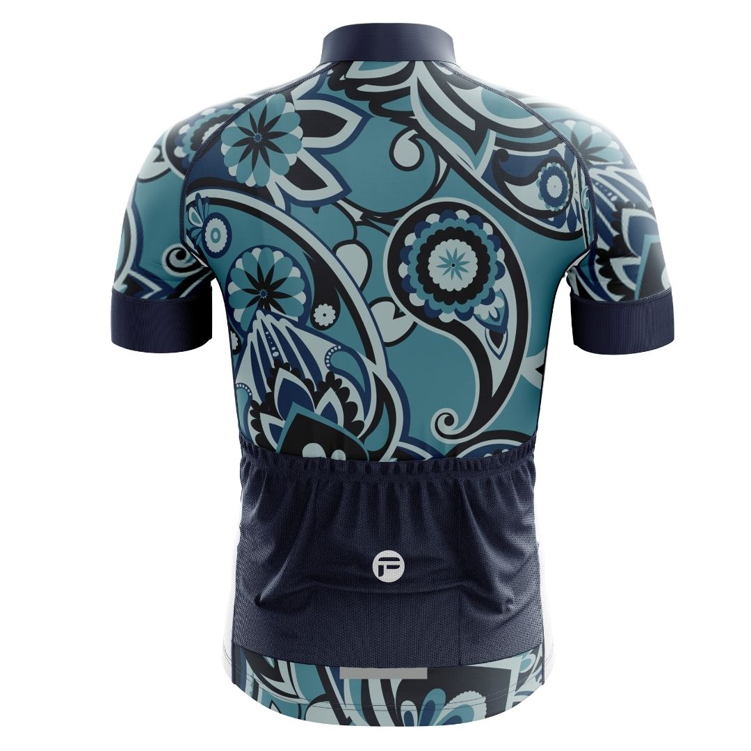Blue Oasis | Men's Short Sleeve Cycling Jersey