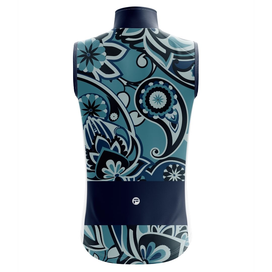 Blue Oasis | Sleeveless Cycling Jersey