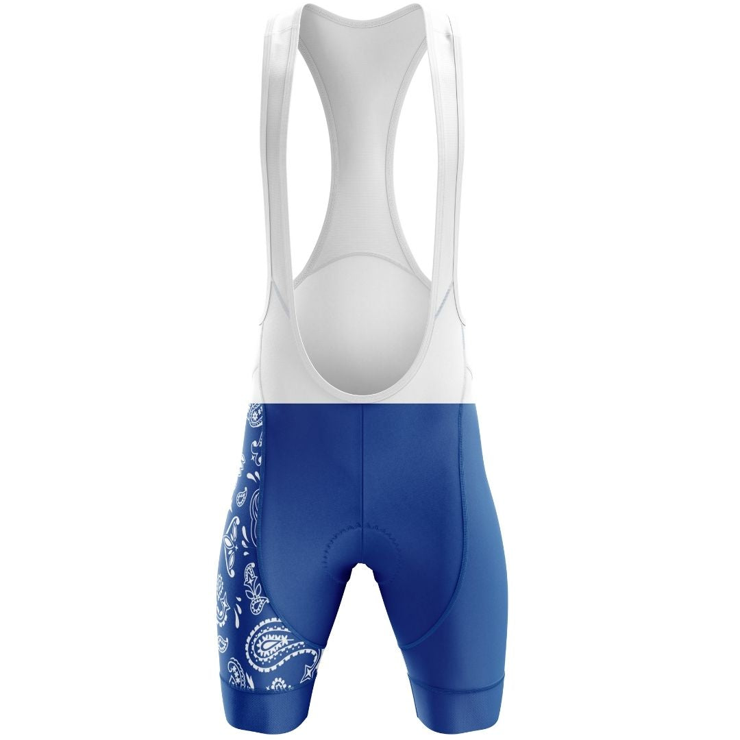 Blue Serenity Women's Cycling Kit featuring a stylish blue and white cycling jersey and matching shorts, designed for comfort, breathability, and aerodynamics