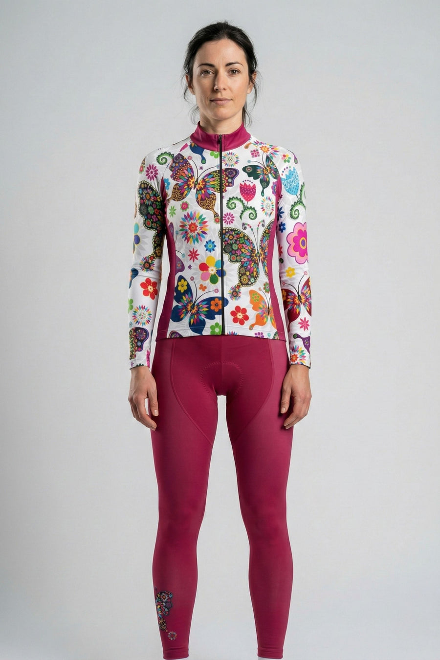Butterfly Flutter | Women's Long Sleeve Cycling Set
