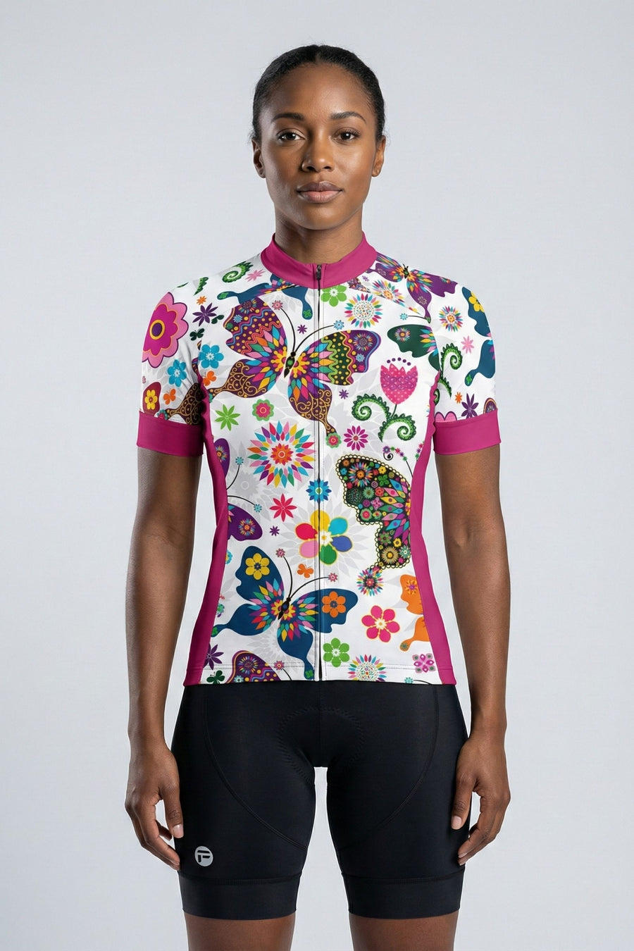 Butterfly Flutter | Women's Short Sleeve Cycling Jersey