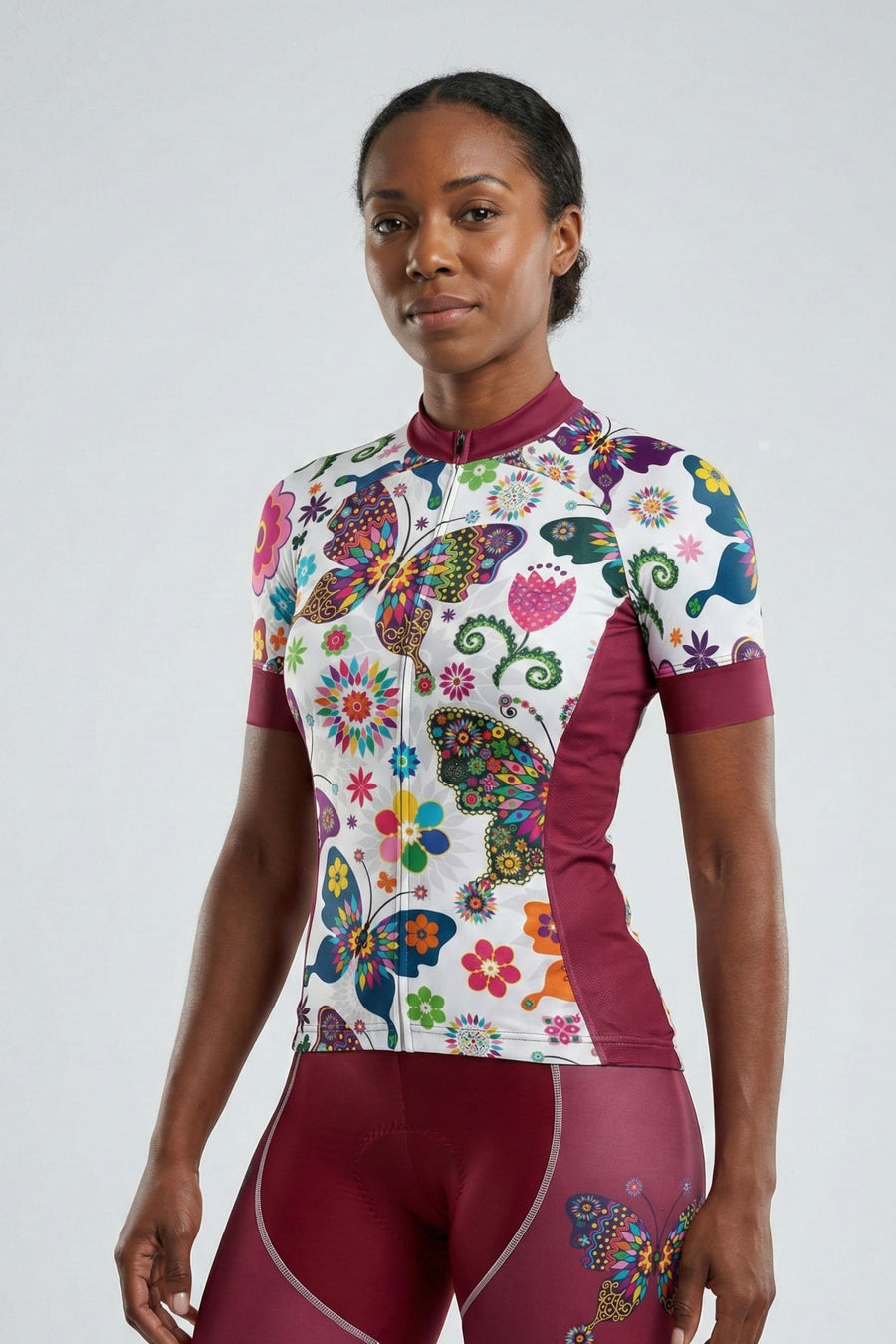 Butterfly Flutter | Women's Short Sleeve Cycling Set