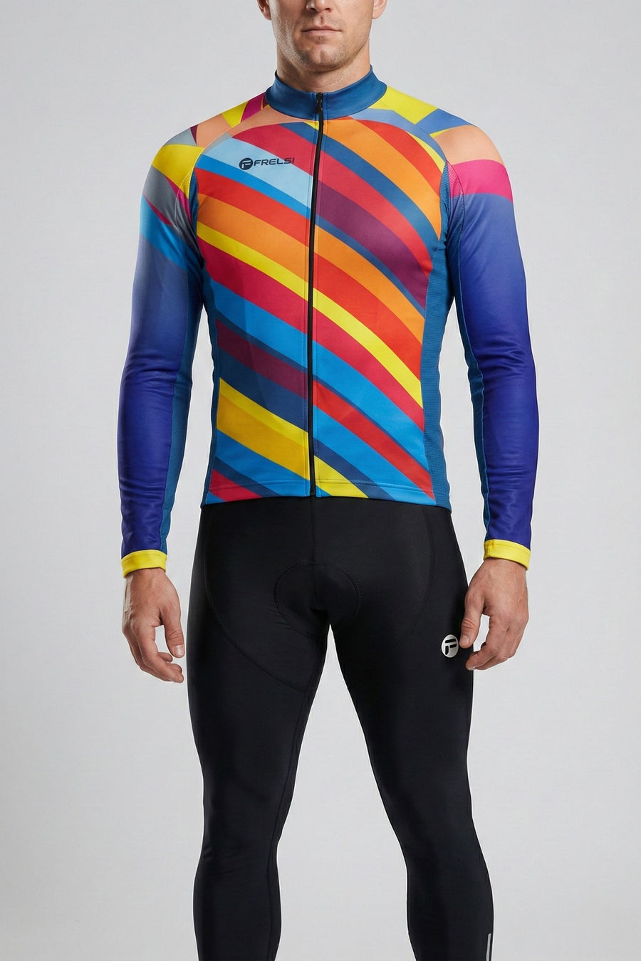 Color Carnival | Men's Long Sleeve Cycling Jersey