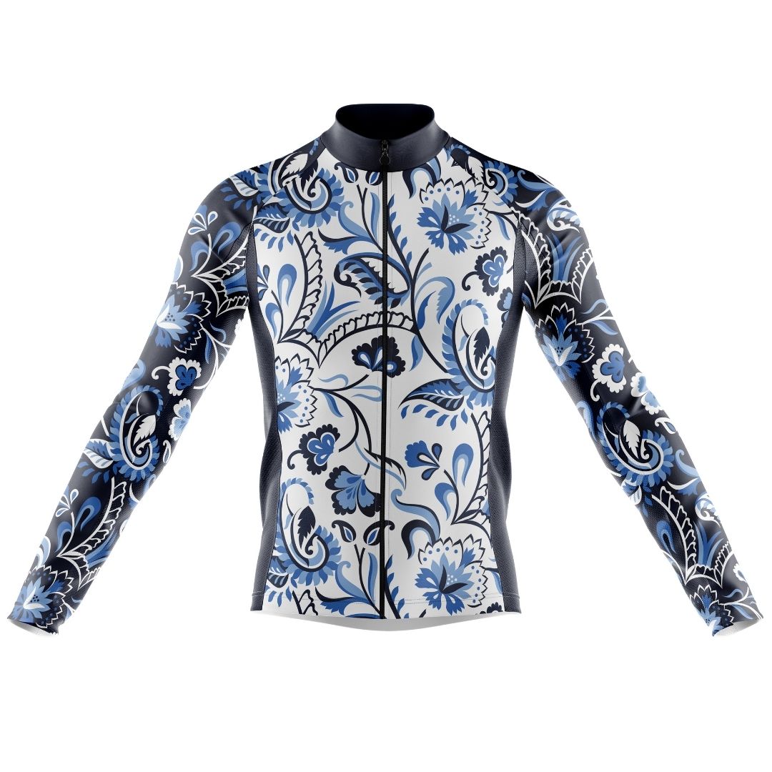 Daydream Dance | Men's Long Sleeve Cycling Jersey Front