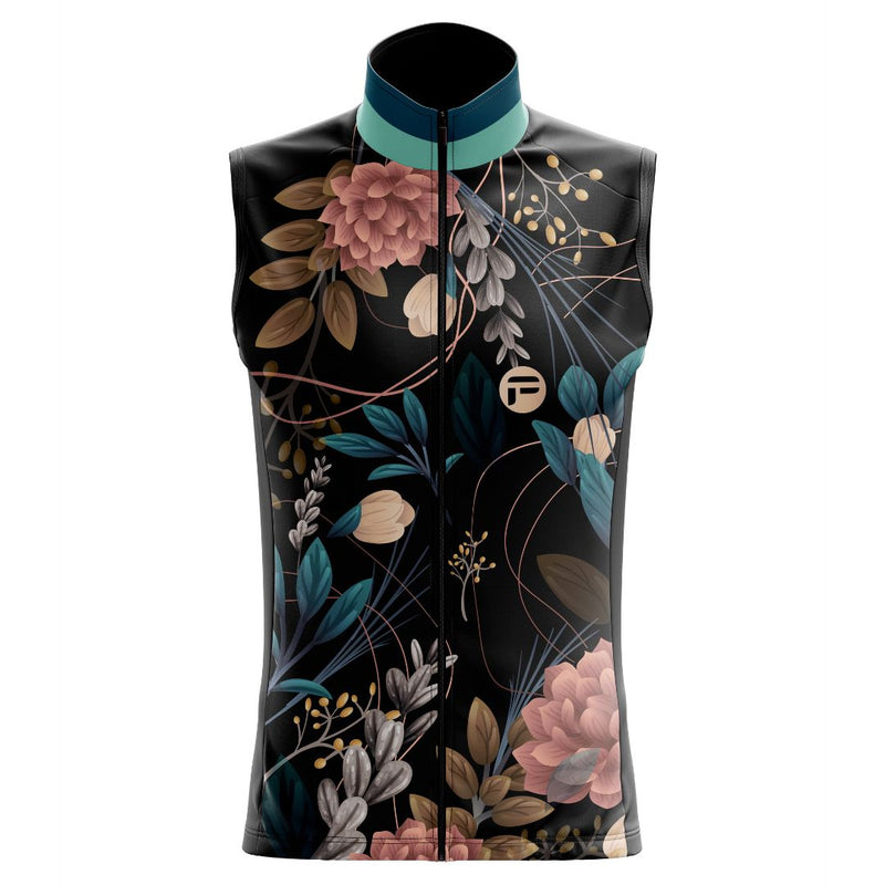 Embrace the serenity of spring with the Exotic Spring sleeveless cycling jersey. Breathable, comfortable, and featuring a calming floral motif.